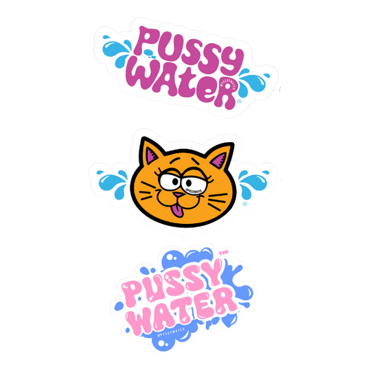 Pxssy Water Sticker Pack (2024)